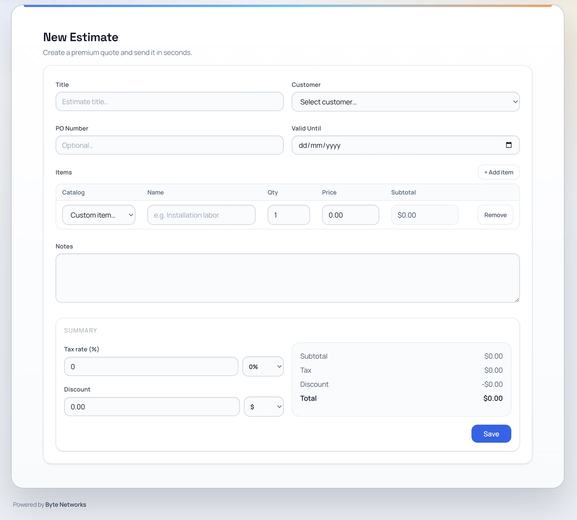 Byte Ledger screenshot 3