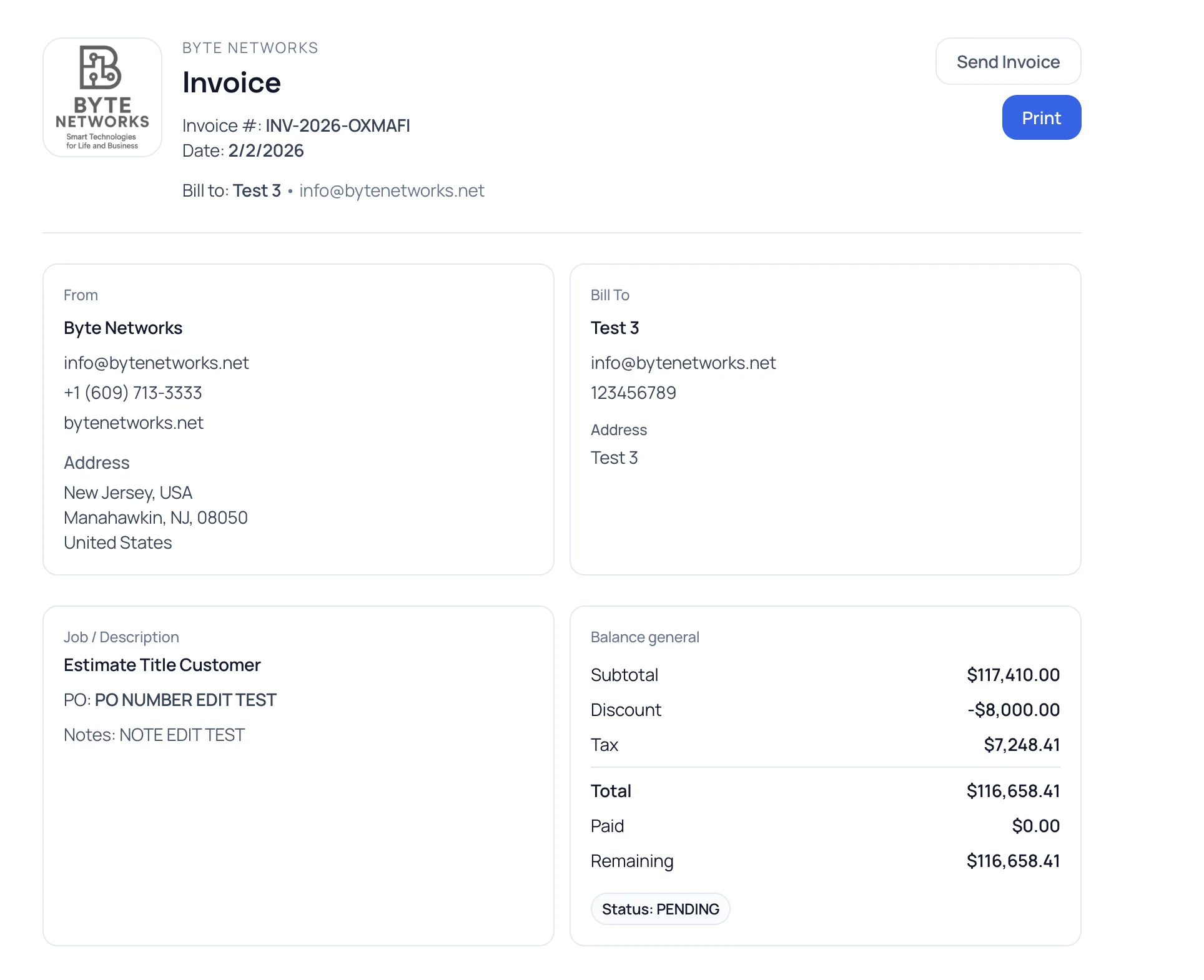 Byte Ledger screenshot 5