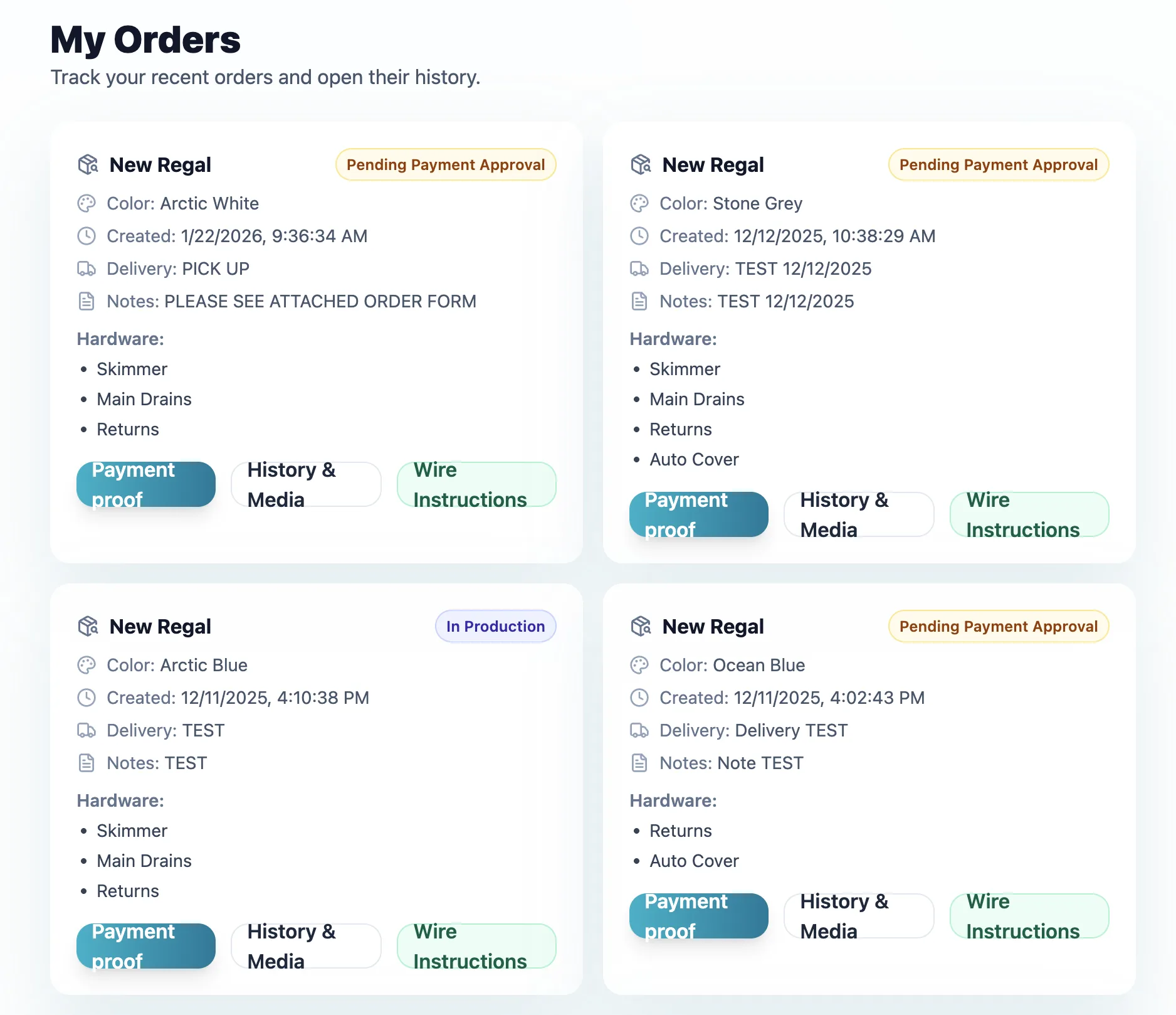 GlimmerGlass Order System screenshot 5