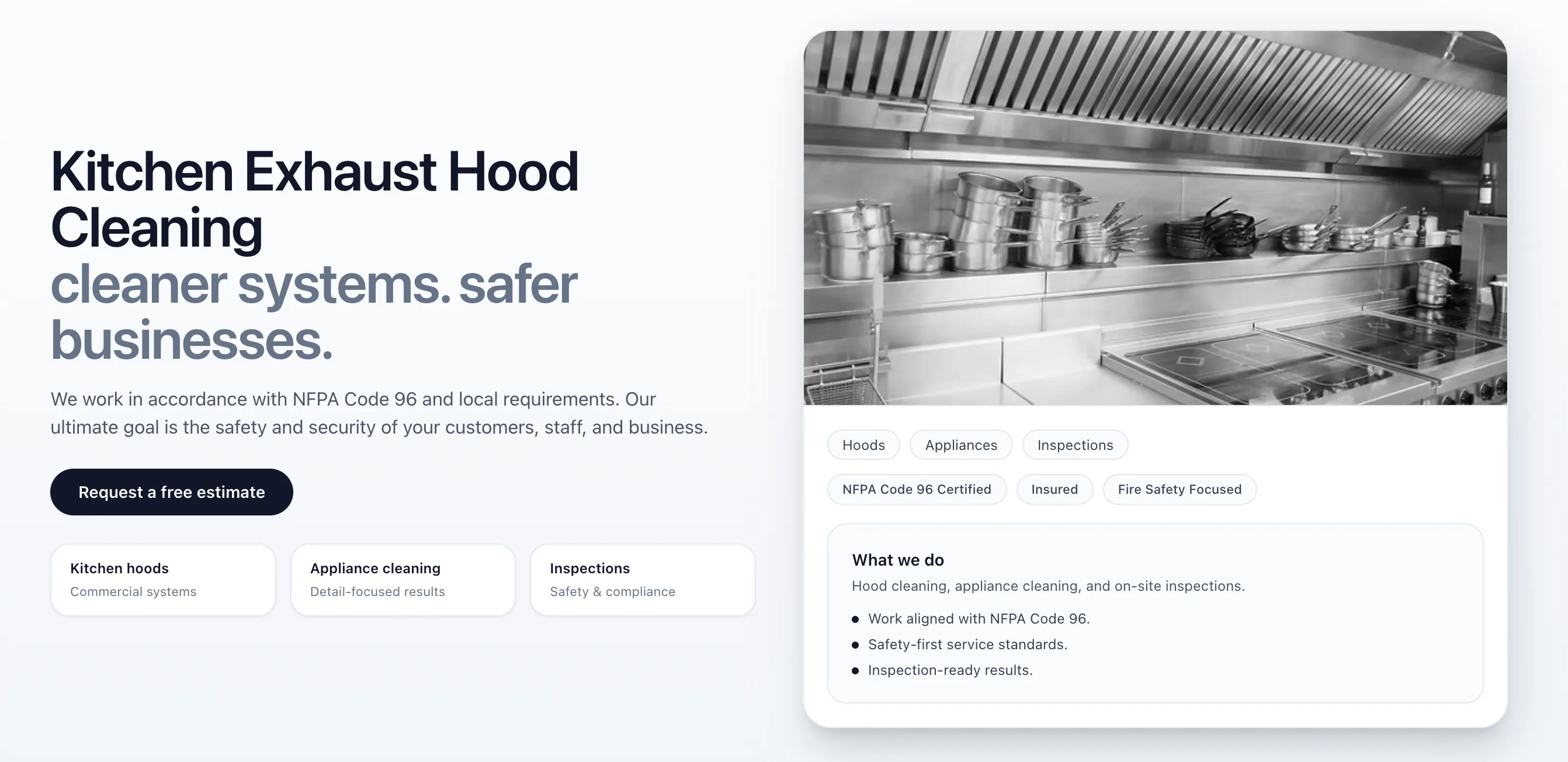 Mission Cleaning Company screenshot 3